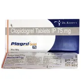 Plagril Gold 75 Tablet 10's, Pack of 10 TABLETS