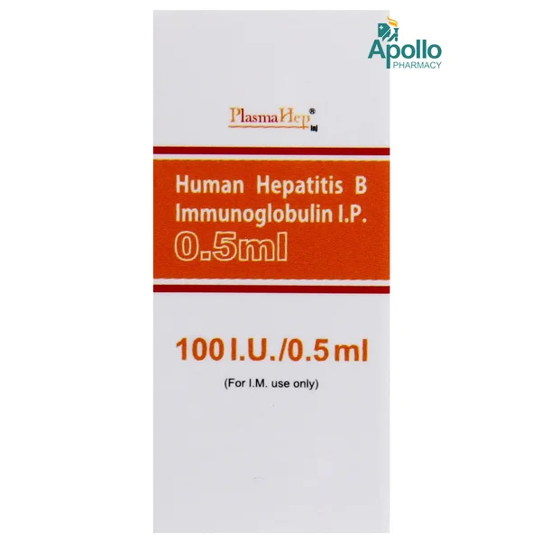 PLASMAHEP 100IU INJECTION 0.5ML, Pack of 1 Injection
