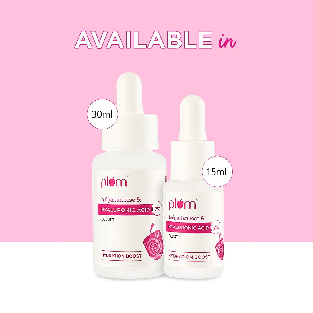 Plum 2% Hyaluronic Acid Serum with Bulgarian Rose, 15 ml, Pack of 1 Plum 2% Hyaluronic Acid Serum with Bulgarian Rose, 15 ml, Pack of 1