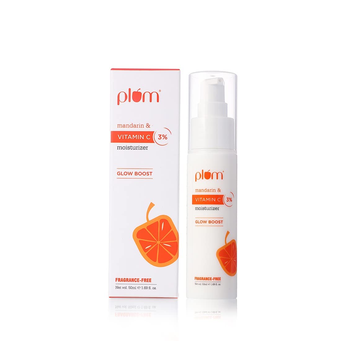 Buy Plum 3% Vitamin C Moisturizer with Mandarin, 50 ml Online