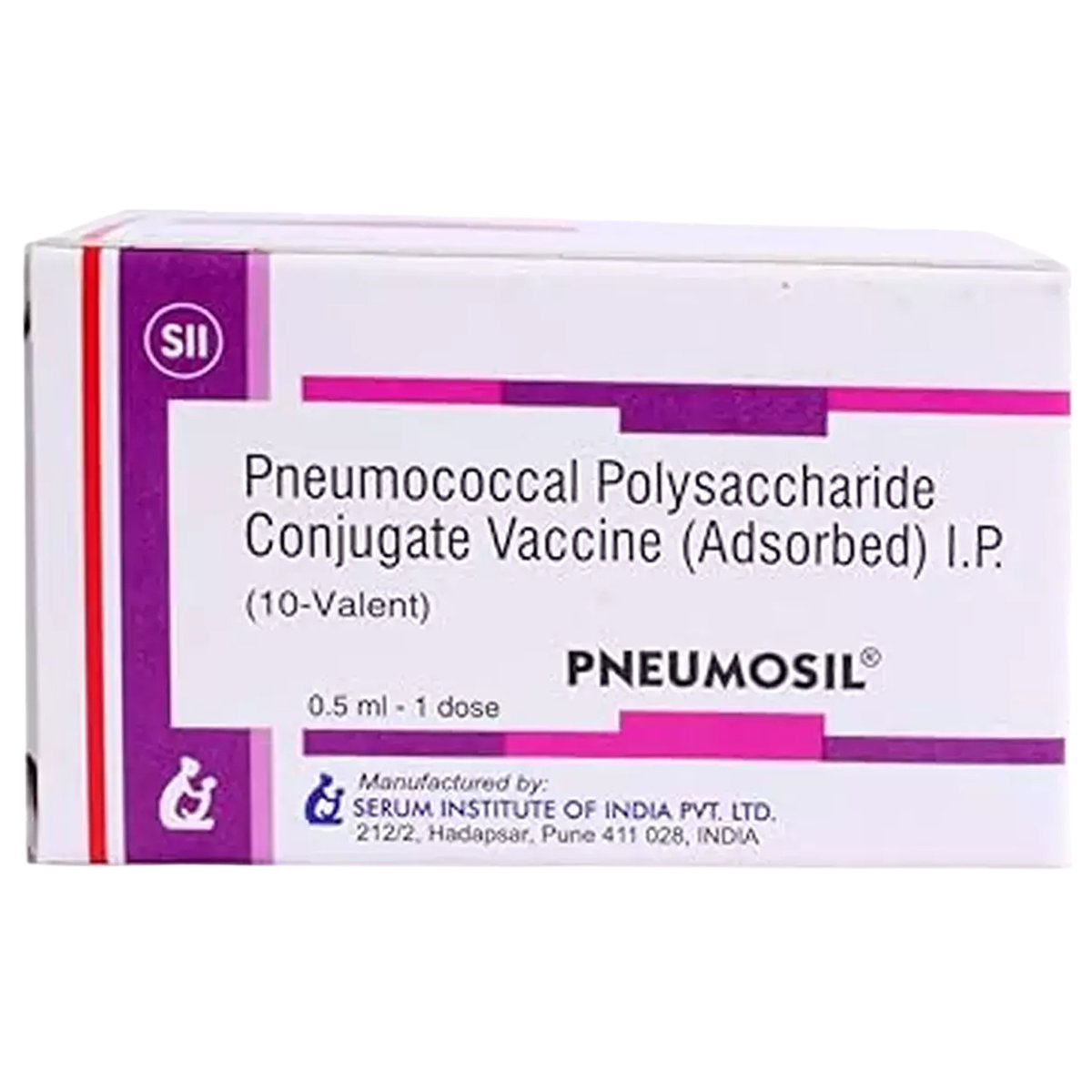 Pneumosil Vaccine 0.5 ml, Pack of 1 INJECTION Pneumosil Vaccine 0.5 ml, Pack of 1 INJECTION