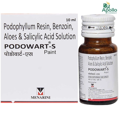 Podowart S Paint 10 ml, Pack of 1 SOLUTION