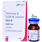 Poly-B 500000IU Injection 1's, Pack of 1 Injection