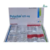 Polyclav 625 mg Tablet 10's, Pack of 10 TABLETS