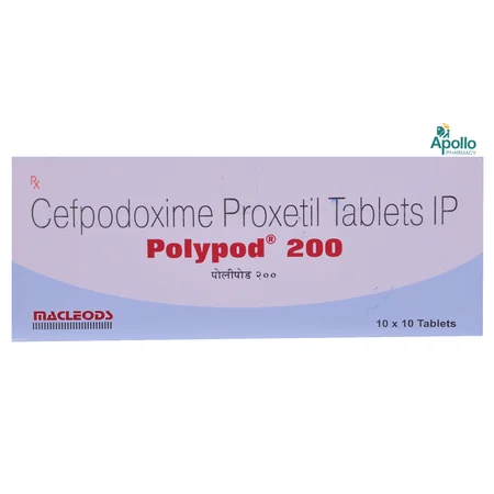 Polypod 200 mg Tablet 10's