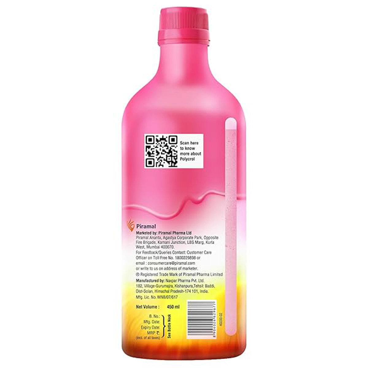 Polycrol Xpress Relief Syrup, 450 ml, Pack of 1 Polycrol Xpress Relief Syrup, 450 ml, Pack of 1