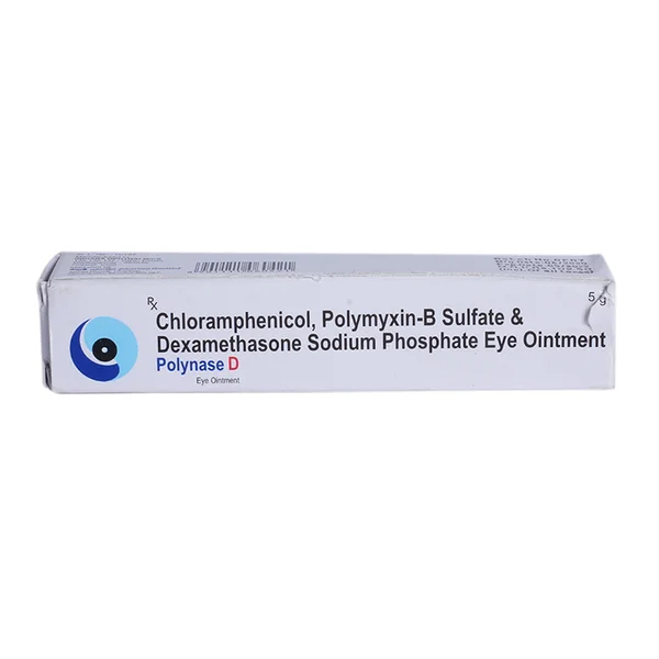Polynase D Eye Ointment 5gm, Pack of 1 Ointment