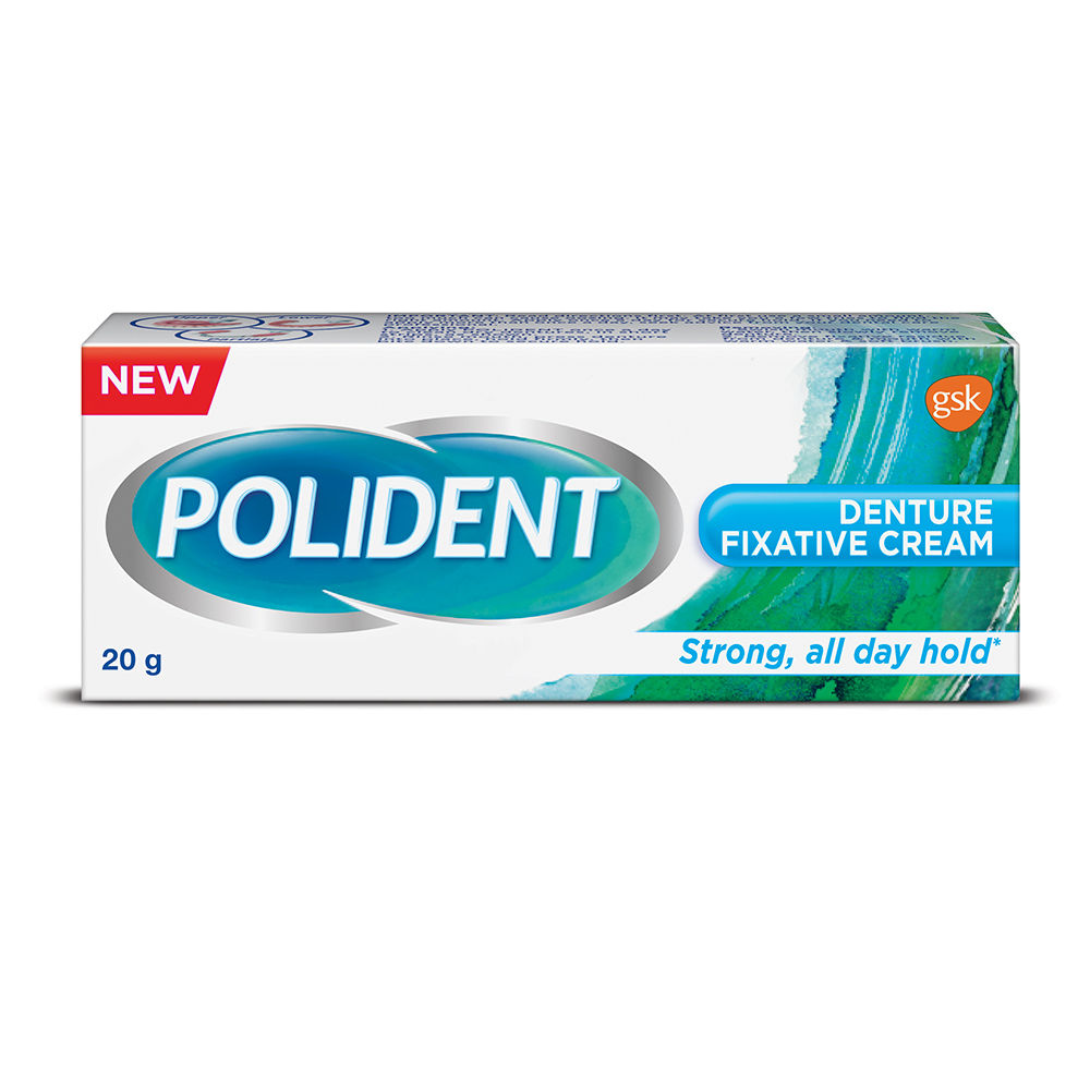 Polident Denture Fixative Cream, 20 gm Price, Uses, Side Effects