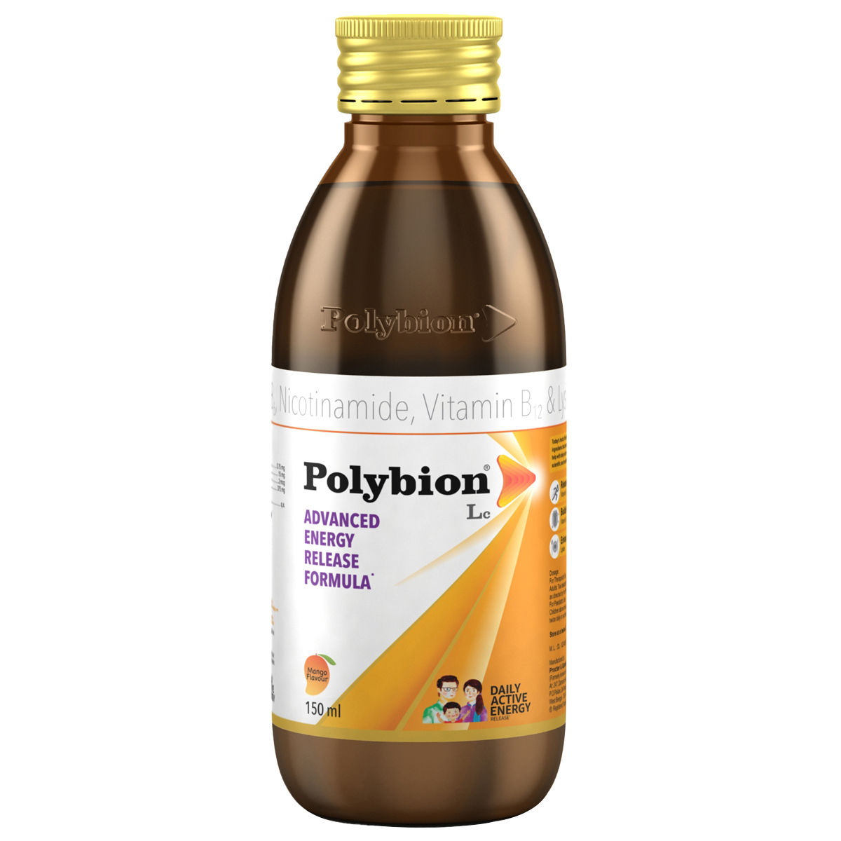 Buy Polybion LC Mango Flavour Syrup 150 ml Online