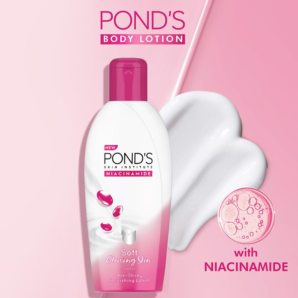 Pond's Niacinamide Soft Glowing Lotion, 90 ml, Pack of 1 Pond's Niacinamide Soft Glowing Lotion, 90 ml, Pack of 1