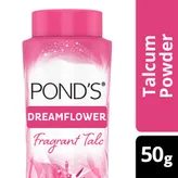Pond's Dreamflower Fragrant Pink Lily Talc Powder, 50 gm, Pack of 1
