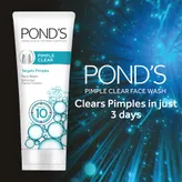 Pond's Pimple Clear Face Wash, 100 gm, Pack of 1