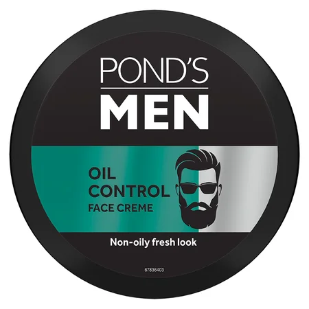 Pond's Men Oil Control Face Creme 55 gm | With Vitani B3+ | Reduces Excess Oil | Moisturises Skin | For Oil Free Skin | Non Oily & Non Sticky