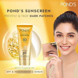 Pond's Serum Boost SPF 50 PA+++ Sunscreen Invisible Gel, 50 gm, Pack of 1 Pond's Serum Boost SPF 50 PA+++ Sunscreen Invisible Gel, 50 gm, Pack of 1
