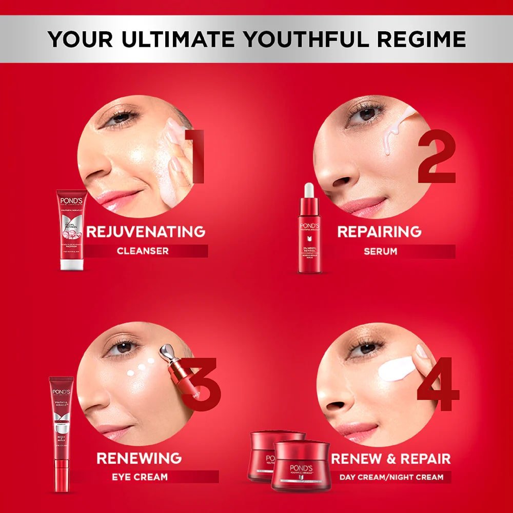 Pond's Youthful Miracle Day Cream, 20 gm, Pack of 1 Pond's Youthful Miracle Day Cream, 20 gm, Pack of 1