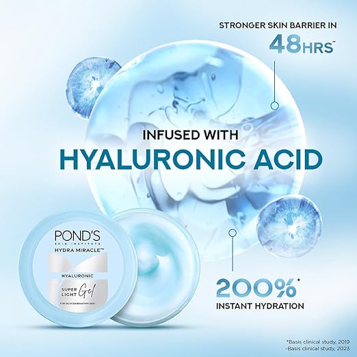 Pond's Hyaluronic Super Light Gel, 300 ml, Pack of 1 Pond's Hyaluronic Super Light Gel, 300 ml, Pack of 1