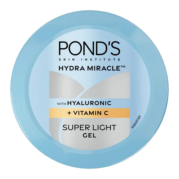 Pond's Hydra Miracle Super Light Gel with Hyaluronic Acid & Vitamin C, 100 ml