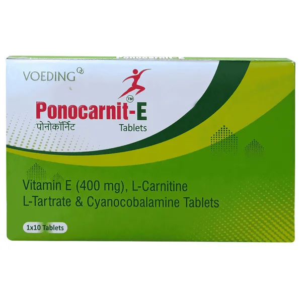 Ponocarnit-E Tablet 10's