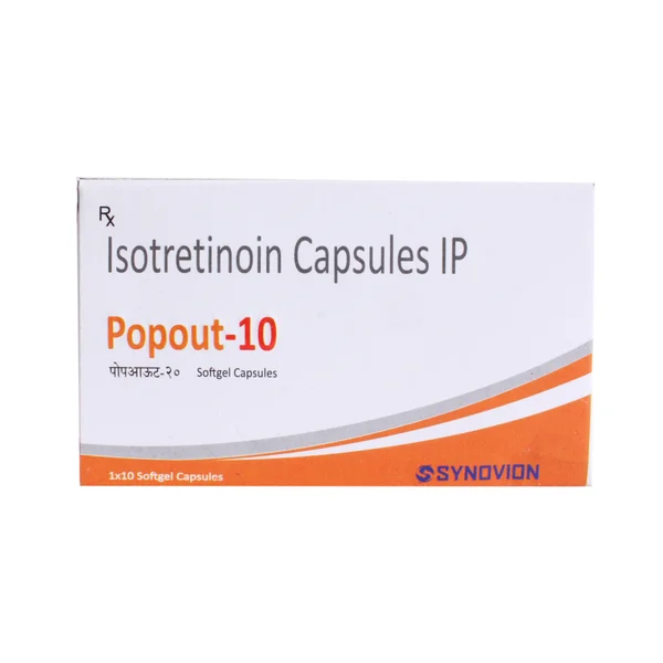 Popout 10 Softgel Capsule 10's, Pack of 10 CAPSULES
