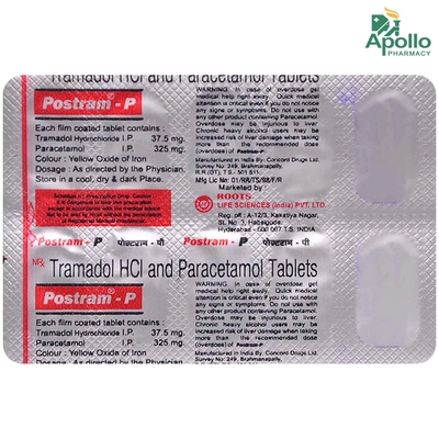 Postram-P Tablet 10's, Pack of 10 TABLETS