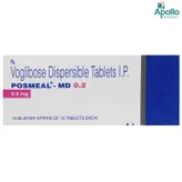 POSMEAL MD 0.2MG TABLET, Pack of 10 TABLETS