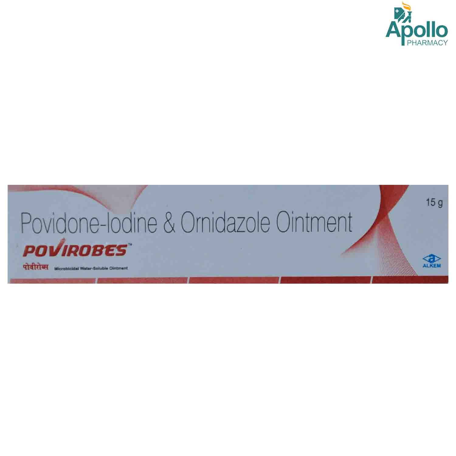 Povirobes Ointment 15 gm, Pack of 1 Povirobes Ointment 15 gm, Pack of 1