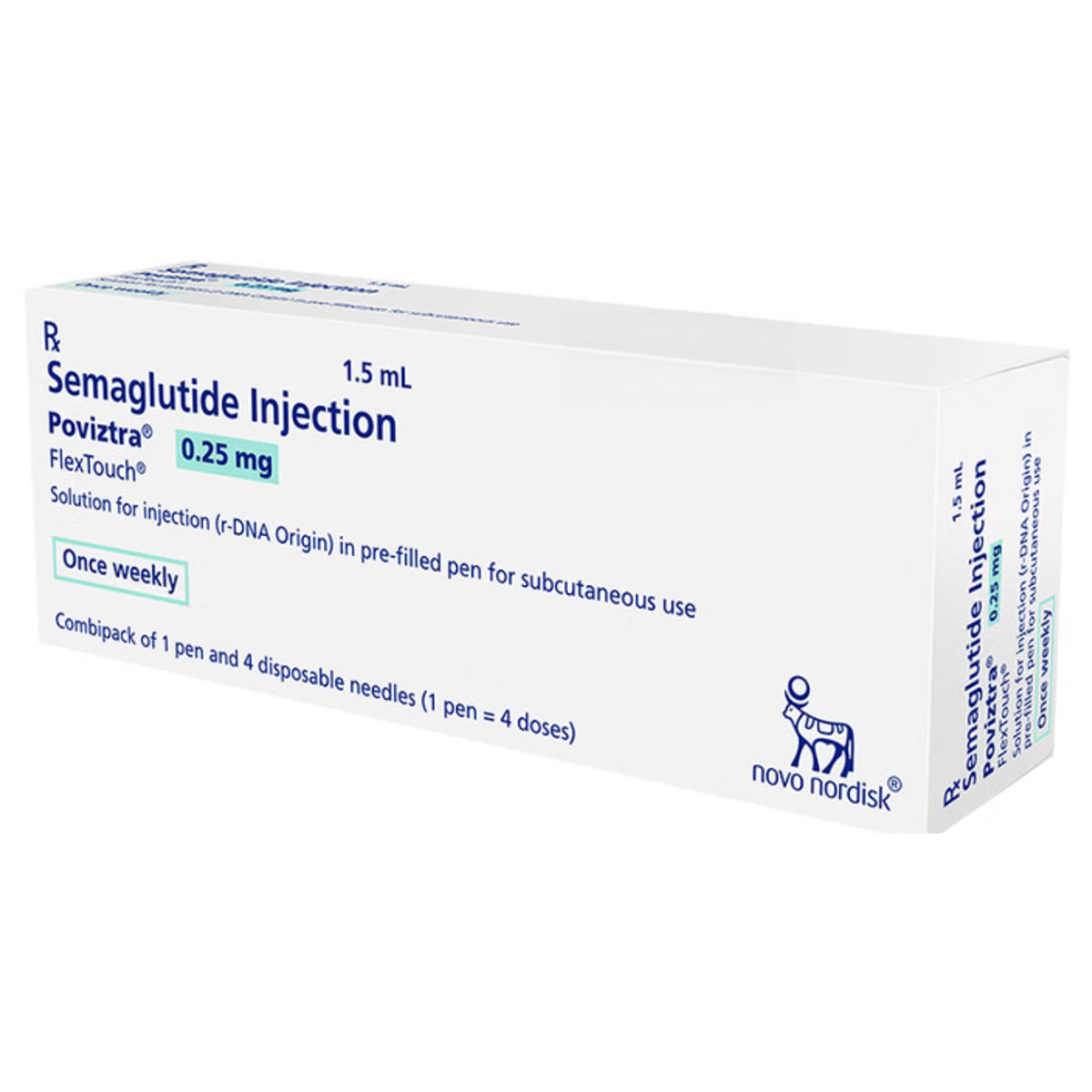 Poviztra 0.25 mg Flextouch Prefilled Pen Injection Combipack 1.5 ml Poviztra 0.25 mg Flextouch Prefilled Pen Injection Combipack 1.5 ml