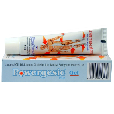 Powergesic Plus Gel 30 gm, Pack of 1 GEL