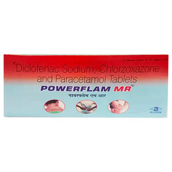 Powerflam MR Tablet 10's, Pack of 10 TabletS