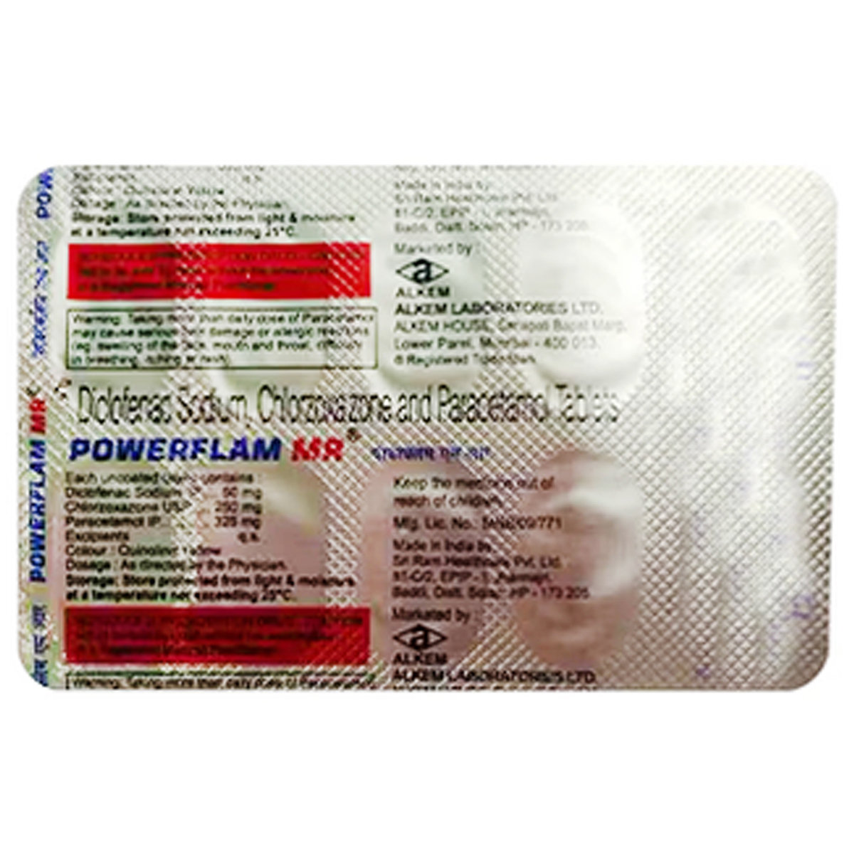 Powerflam MR Tablet 10's, Pack of 10 TabletS Powerflam MR Tablet 10's, Pack of 10 TabletS