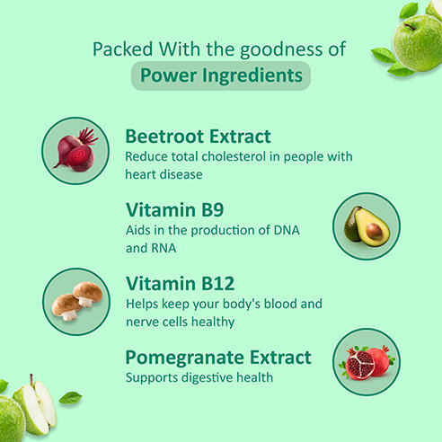 Power Gummies Apple Cider Vinegar Green Apple Flavour for Weight Management, 60 Gummies, Pack of 1 Power Gummies Apple Cider Vinegar Green Apple Flavour for Weight Management, 60 Gummies, Pack of 1