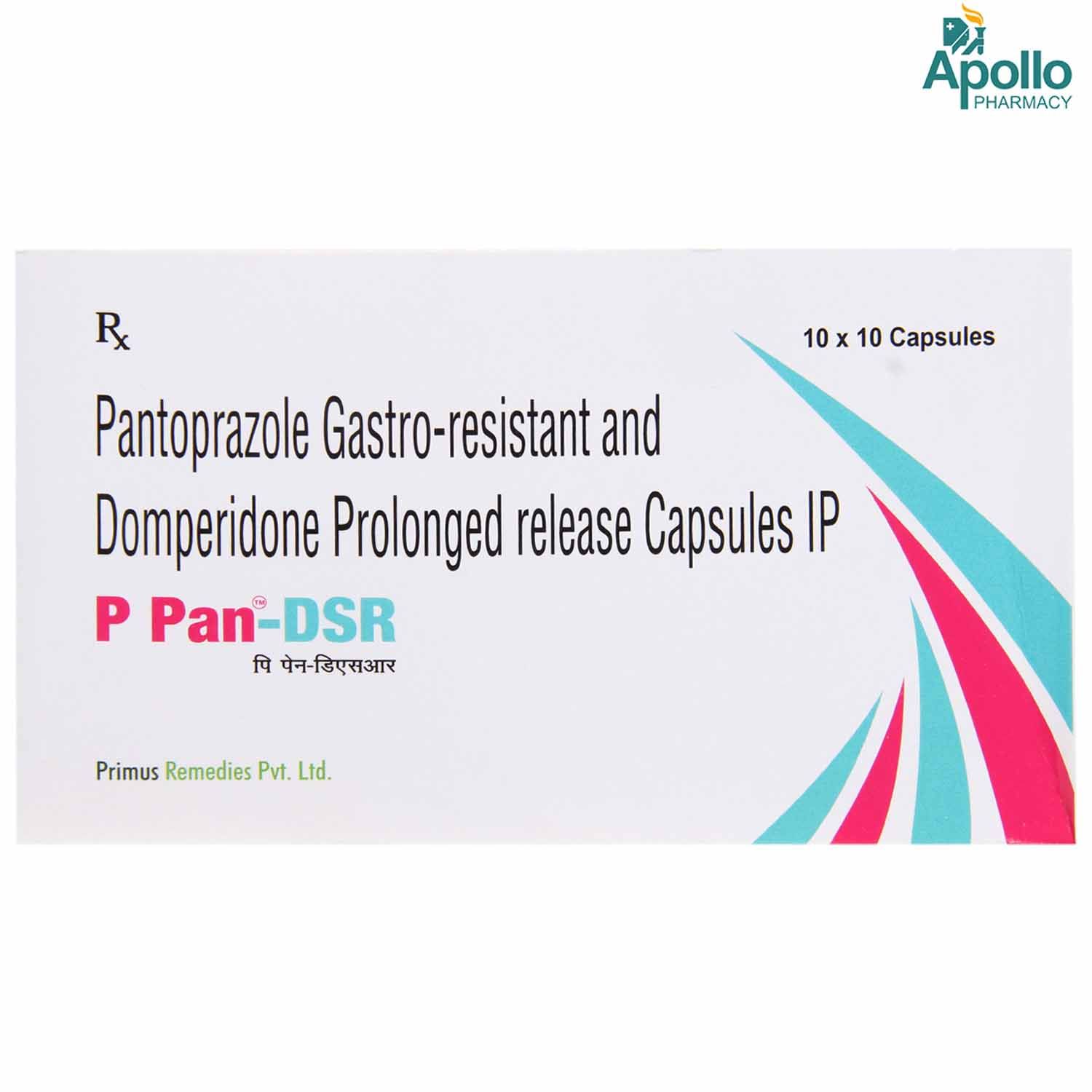 P Pan DSR Capsule 10's Price, Uses, Side Effects, Composition Apollo