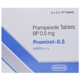 Pramirol-0.5 Tablet 10's