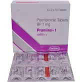 Pramirol-1 Tablet 10's, Pack of 10 TabletS