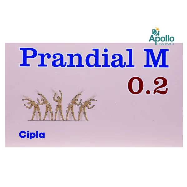 Prandial M 0.2 Tablet 10's