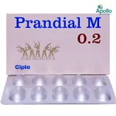 PRANDIAL M 0.2MG TABLET, Pack of 10 TabletS