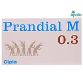 Prandial M 0.3 Tablet 10's, Pack of 10 TABLETS