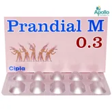 Prandial M 0.3 Tablet 10's, Pack of 10 TABLETS