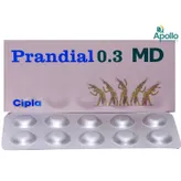 Prandial 0.3 MD Tablet 10's, Pack of 10 TabletS