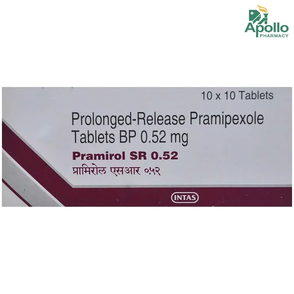 Pramirol SR 0.52 Tablet 10's