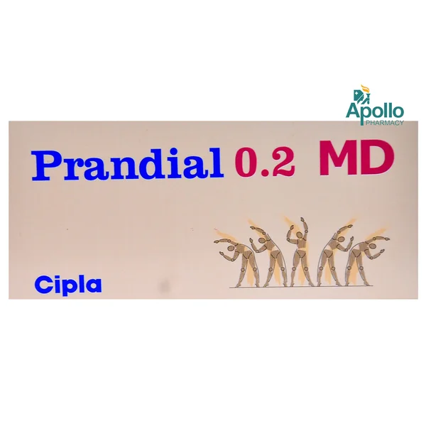 Prandial 0.2 MD Tablet 10's
