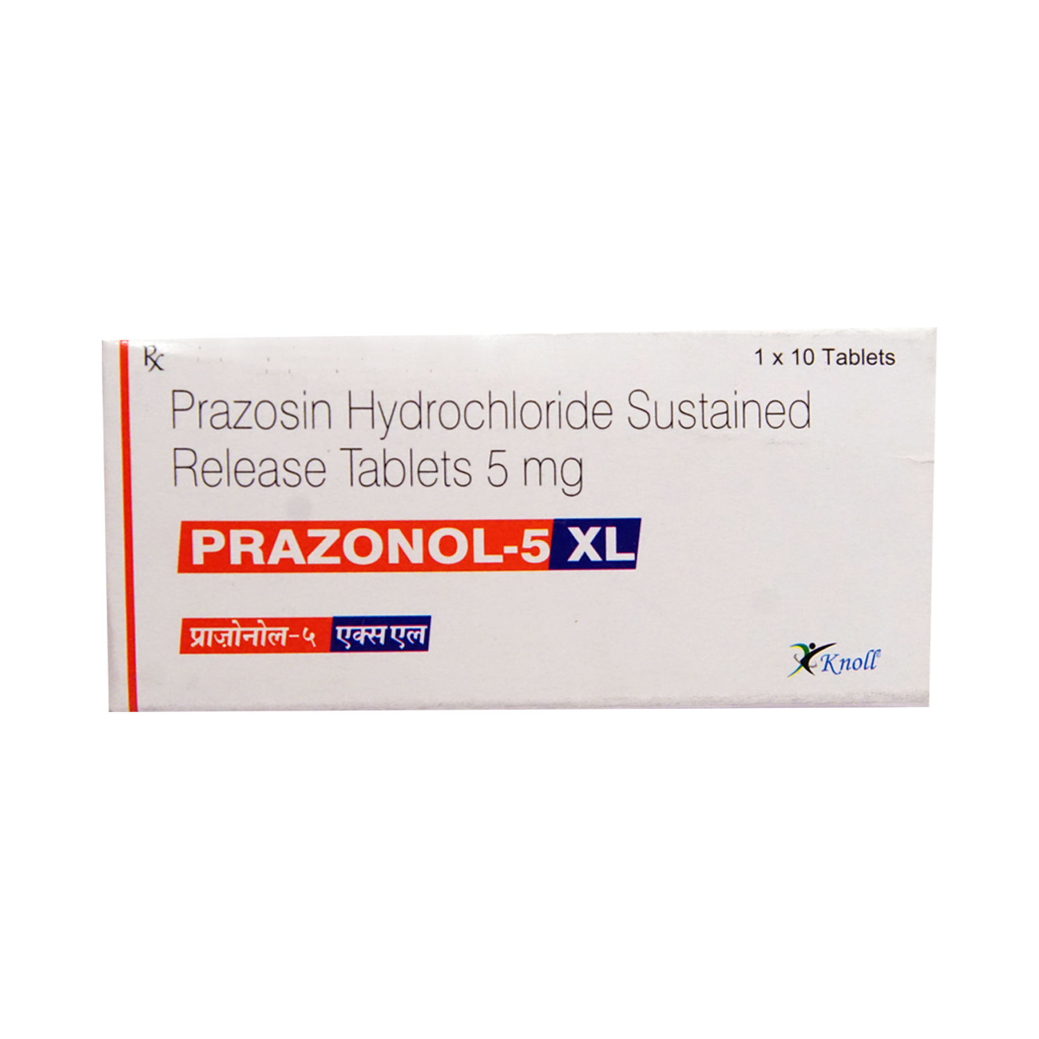 Buy PRAZONOL 5 XL TABLET 10'S Online