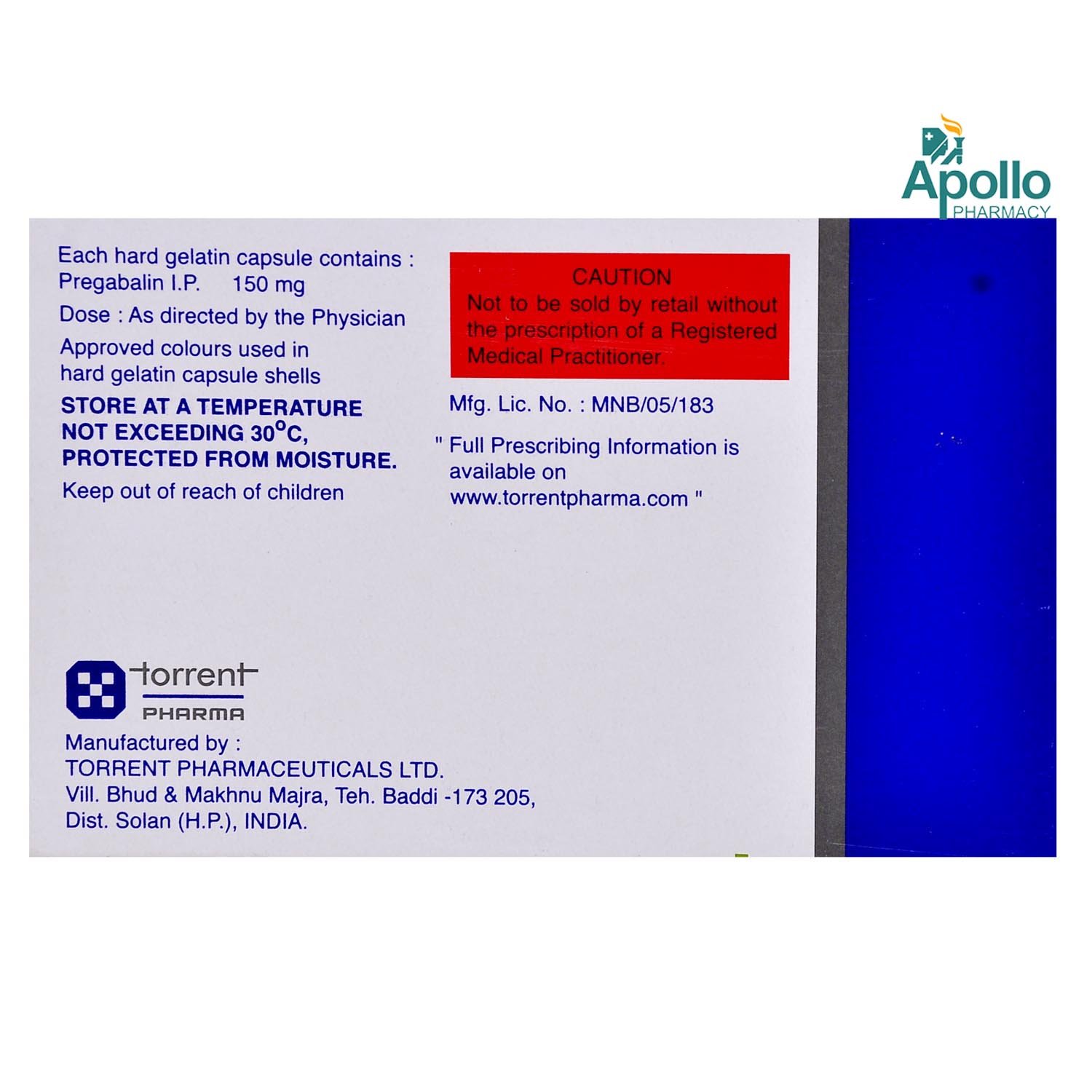 Pregalin 150 Capsule 10's, Pack of 10 CapsuleS Pregalin 150 Capsule 10's, Pack of 10 CapsuleS