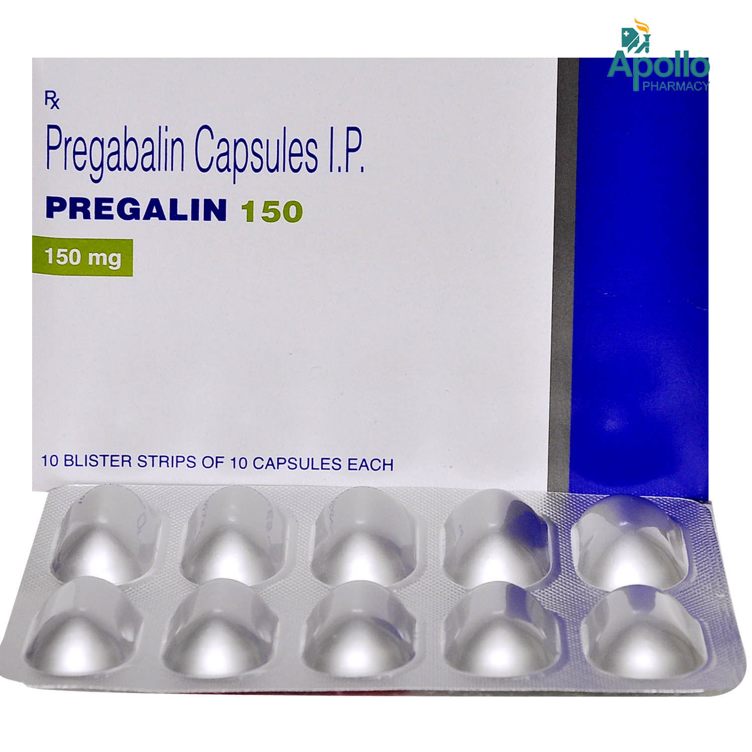 Pregalin 150 Capsule 10's, Pack of 10 CapsuleS Pregalin 150 Capsule 10's, Pack of 10 CapsuleS