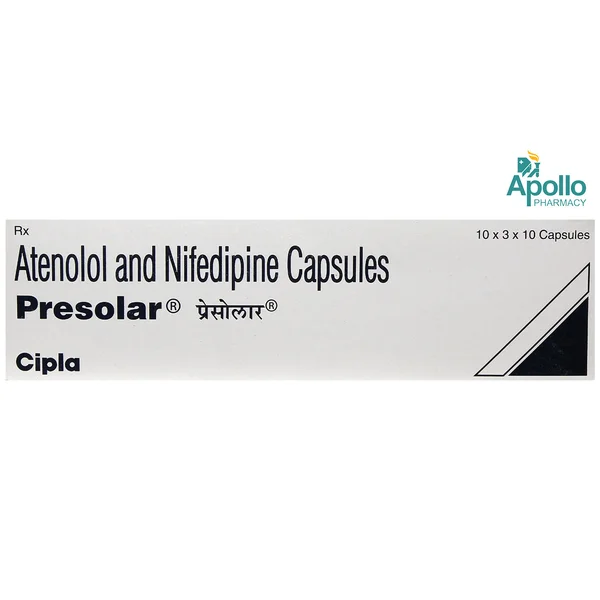 Presolar Capsule 10's, Pack of 10 CapsuleS