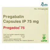 Pregadoc 75 mg Capsule 10's, Pack of 10 CapsuleS