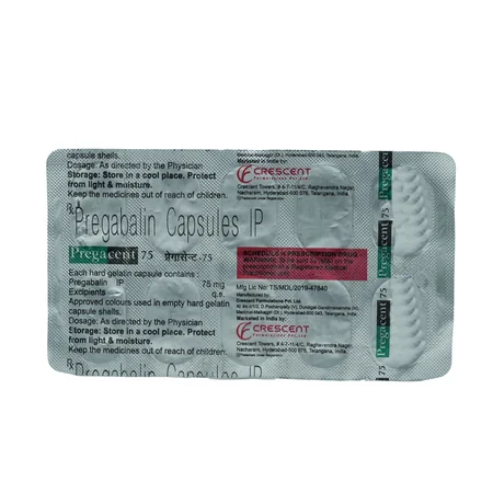 Pregacent 75 Capsule 10's