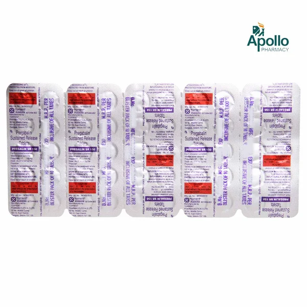Pregalin SR 150 Tablet 10's