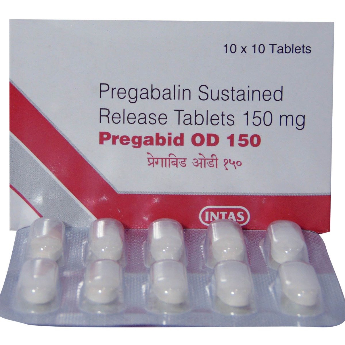 Pregabid OD 150 Tablet 10's, Pack of 10 TabletS Pregabid OD 150 Tablet 10's, Pack of 10 TabletS