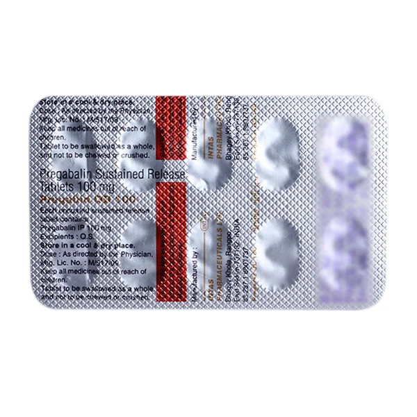 Pregabid Od 100mg Tablet 10's, Pack of 10 TabletS